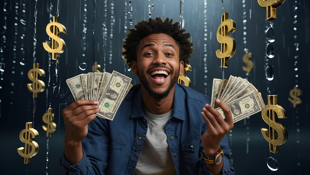 cash advance gig workers 1 man with money